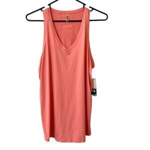 Womens  Active Top Size M Sleeveless MTA Recycled From Plastic Bottles Fast Dri